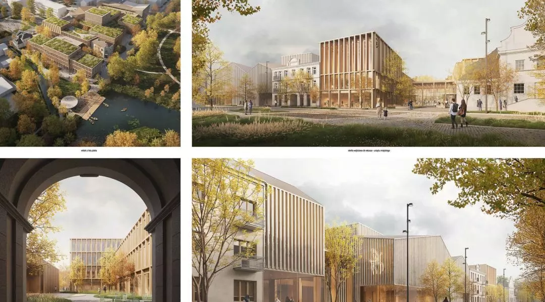 I Nagroda, proj.: JSK Architekci, HPP Architekten