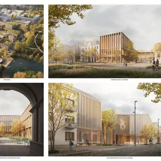I Nagroda, proj.: JSK Architekci, HPP Architekten