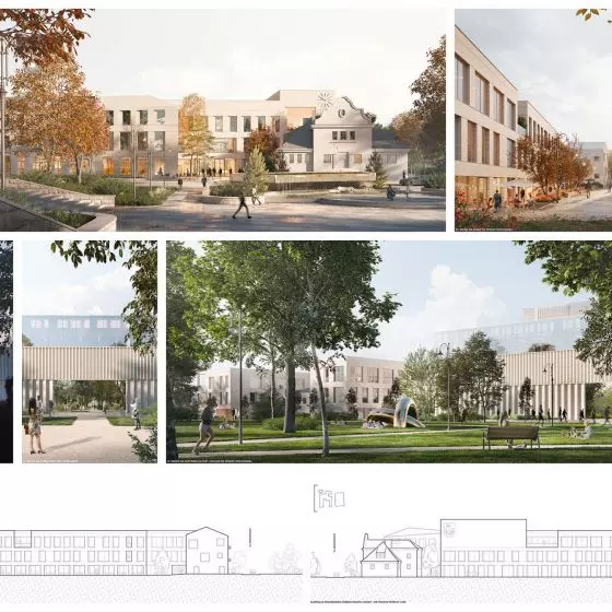 Wyróżnienie, proj.: Pracownia Architektoniczna 1997, Gąska Wojcieszak Pracownia Architektoniczna
