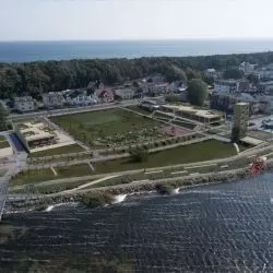 Projekt lokalnego centrum w Chałupach