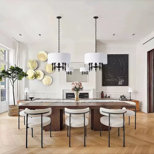 Oświetlenie do wnętrz w stylach modern classic, nowojorskim i transitional