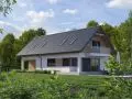 Blachodachówka modułowa Como o płaskim, eleganckim designie świetnie podkreśla piękno każdego domu