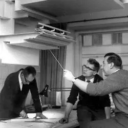 Pekka Salminen (w środku), Jukka Siivoa i Timo Pentilla