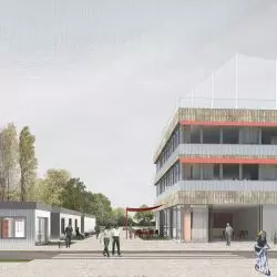 obszar projektowany przy ulicy Moniuszki