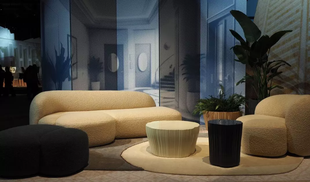 Upholstered furniture by Kartell