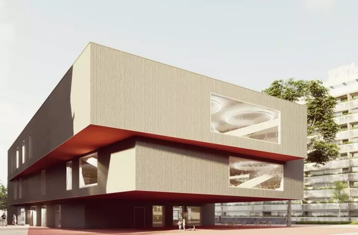 Absolwent Wydziału Architektury ZUT stworzył projekt rewitalizacji osiedla Kaliny w Szczecinie wraz z Centrum Aktywności Międzysąsiedzkiej