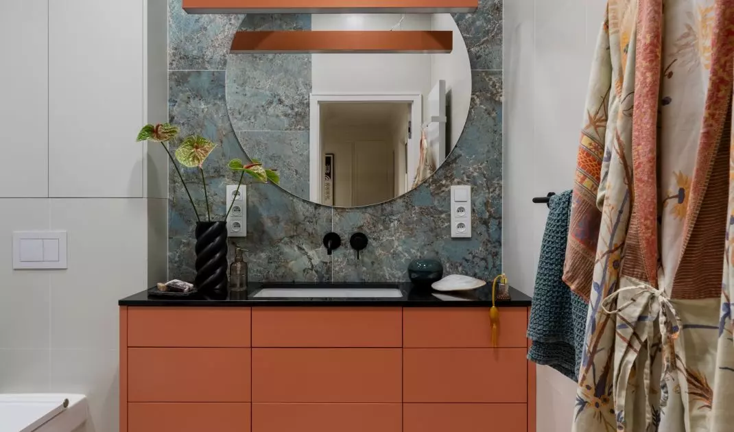 Bathroom designed by Barbara Steciak