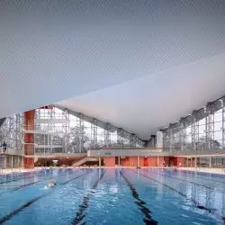 AlsterSchwimmhalle według gmp Architekten – przebudowa „pływającej opery” w Hamburgu