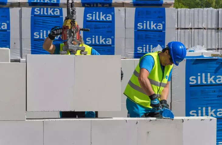 Silka Tempo Light - the largest and also the lightest silicate block on the Polish market