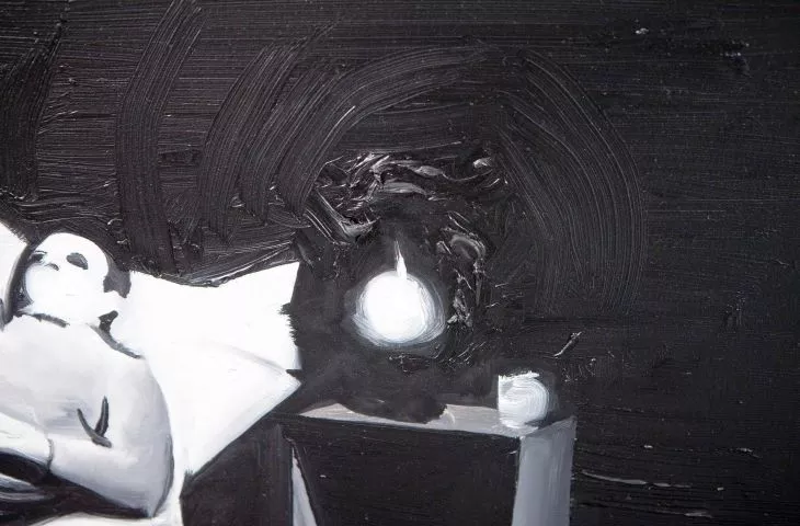 Wilhelm Sasnal - Bez tytułu (z filmu Naganiacz), 2010