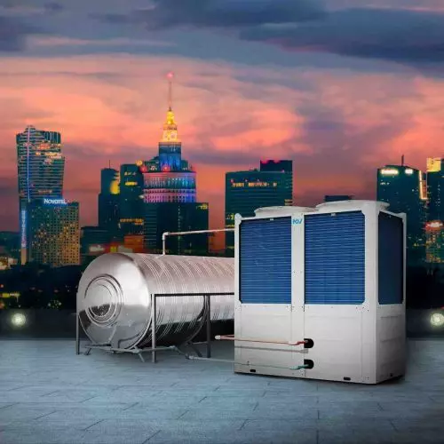 Zmiana energetyczna w miastach – efektywne rozwiązania z pompą ciepła Aqua Thermal Super