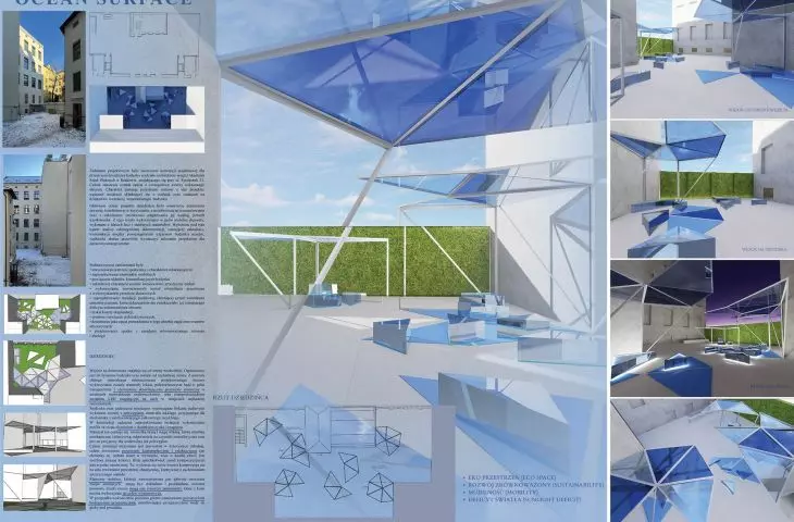 The results of voting for the Public Prize in the student competition of the VIII International Biennale of Interior Architecture.