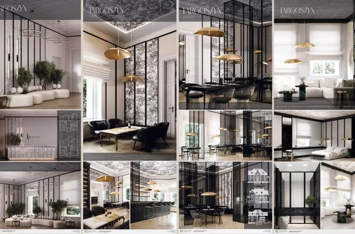 Adaptation of the palace in Targoszyn inspired by the work of Christian Dior