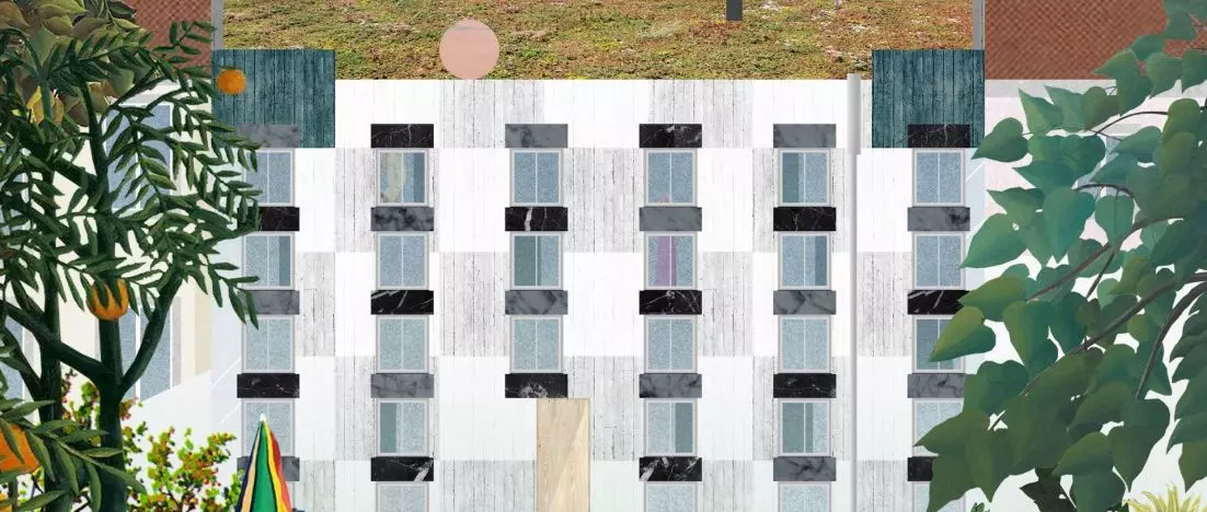 A house with countless windows. A mathematical extravaganza in Lisbon from fala Atelier