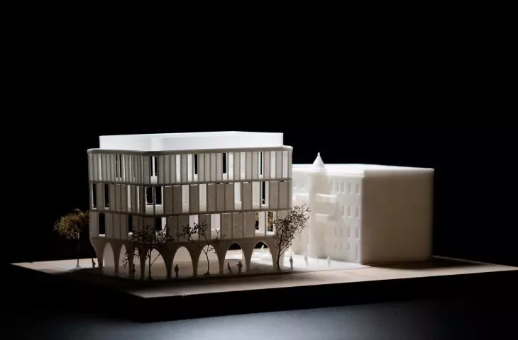 Art of the shore. A student proposal for the expansion of the Academy of Art in Szczecin