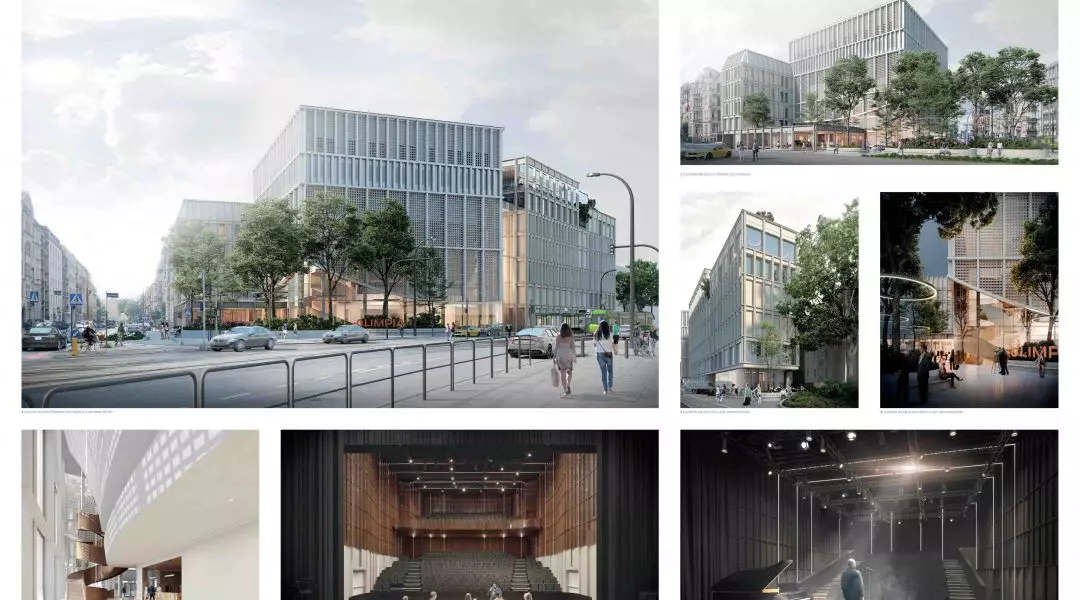 Wyróżnienie równorzędne - proj.: CDF Architekci