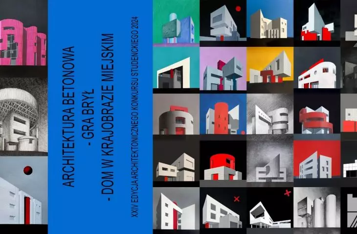 Results of the 24th edition of the competition CONCRETE ARCHITECTURE - BRIDGE GAME - HOUSE IN A CITY LANDSCAPE.