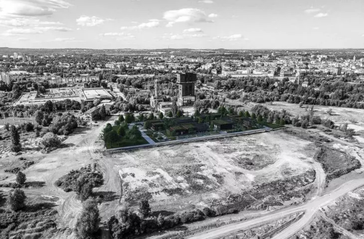 Projekt inżynierski „INKLUZILOK – środowisko prewencyjne a transformacja terenów pokopalnianych” autorstwa Natalii Makowskiej