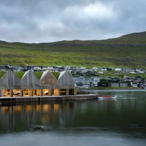 Rowing to the Faroe Islands. Klaksvík Rowing Club from Henning Larsen