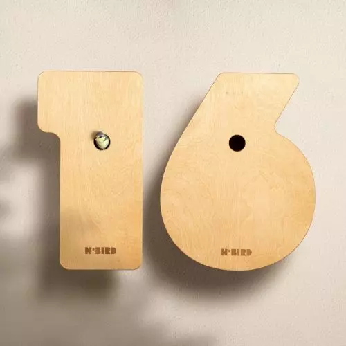 House numbers that are also... birdhouses!