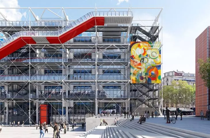 Centre Pompidou w Paryżu zostanie zamknięte w 2025 roku. Znamy projekt renowacji postmodernistycznej ikony