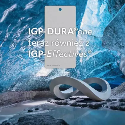 IGP-DURA®one56 i IGP-Effectives®: Synergia zapewniająca wysoką wydajność w technologii malowania proszkowego