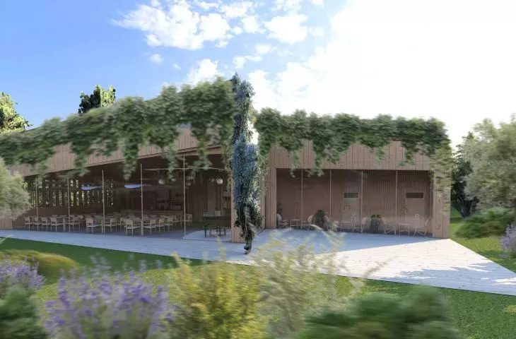 Senior architecture. Student concept by Aleksandra Wisniewska.