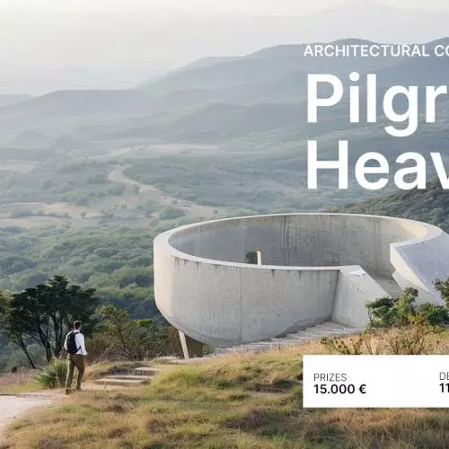 International competition to design a hospitality center for pilgrims at St. Peter's Church in Tuscany.