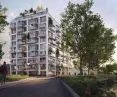 Wieżowiec złożony z CLT (cross-laminated timber)