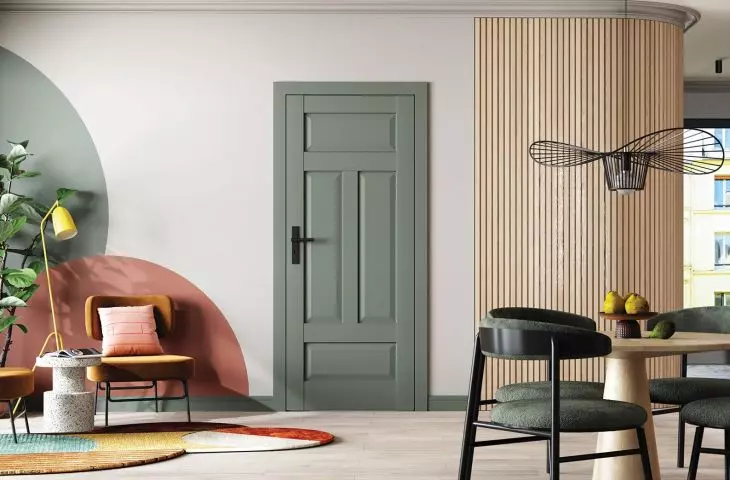 Choose interior doors in your favorite color!