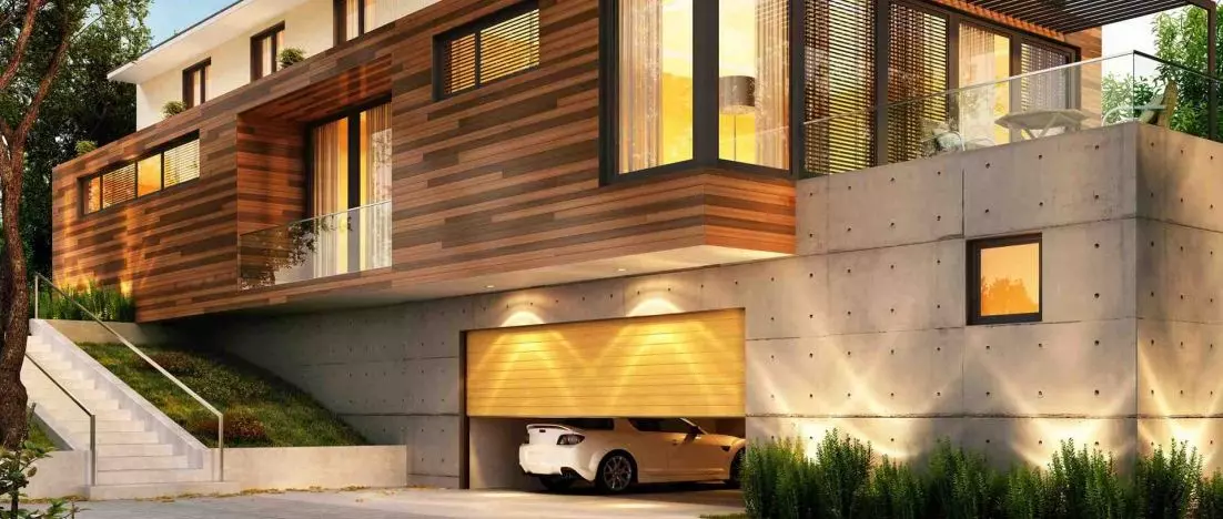 Beditom garage doors - functionality and style in harmony with architecture