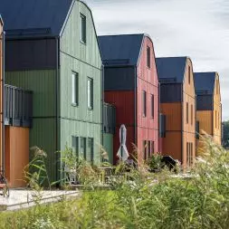 Kvarteret Rördrommen, Sweden, by Sweco. GreenCoat Pro BT in Anthracite Grey