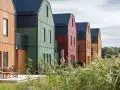 Kvarteret Rördrommen, Sweden, by Sweco. GreenCoat Pro BT in Anthracite Grey