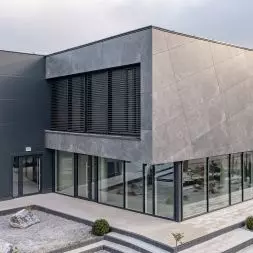Okładziny gresowe na elewacje TUBĄDZIN AIRFLOW SYSTEM