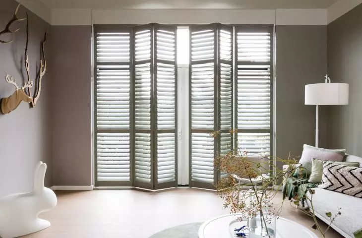 Wooden shutters bright - a timeless window decoration