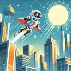 Po mieście lata robot i to w sumie nic dziwnego