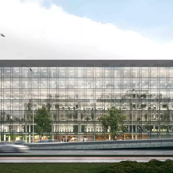 Aleje Jerozolimskie 195 - nowy kompleks od 77 STUDIO architektury
