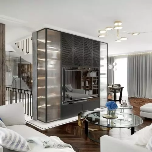 Art déco inspired interior from Tissu Architecture