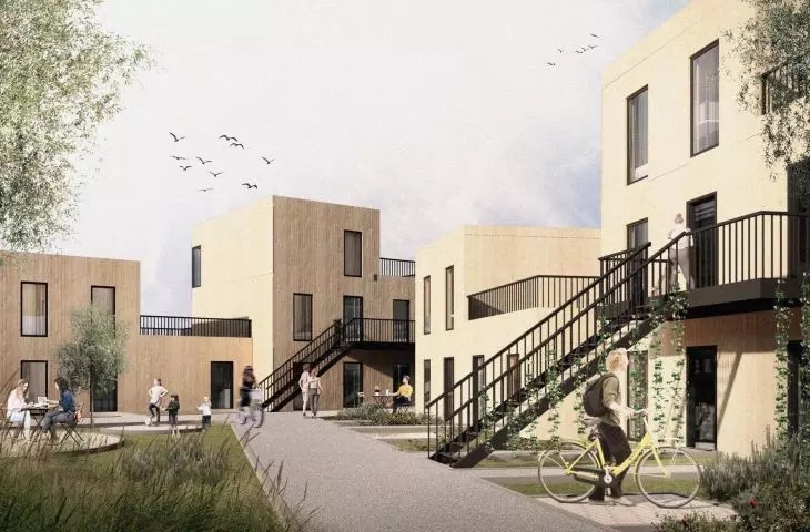 Student project M4EVERYONE. A new living space in Milan