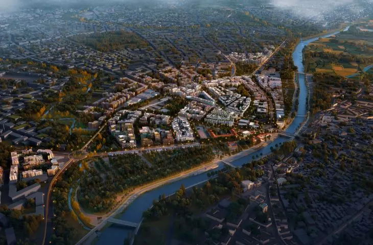 Antiochia, Turcja – odbudowa po trzęsieniu ziemi. Plan Foster + Partners