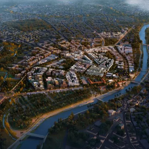 Antiochia, Turcja – odbudowa po trzęsieniu ziemi. Plan Foster + Partners