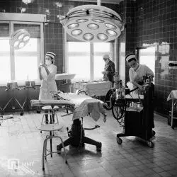Szpital wojewódzki, Tychy, 1973 r. materiały Muzeum Miejskiego w Tychach
