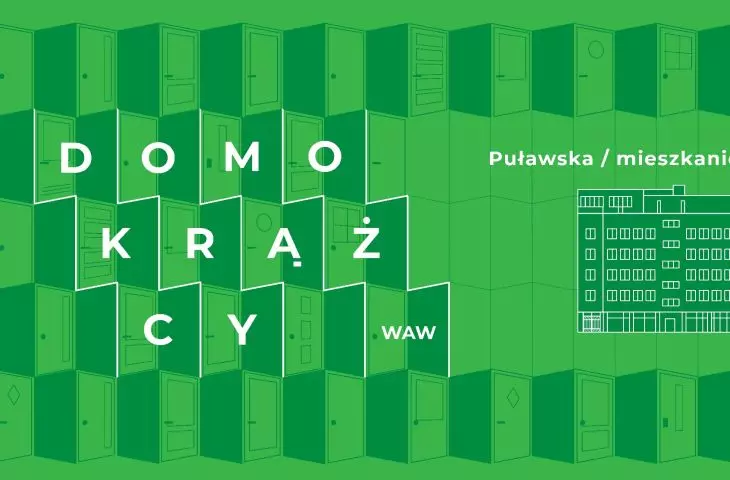 Jaroslaw Trybuś about his apartment in the annexe of a tenement house on Pulawska Street in Warsaw