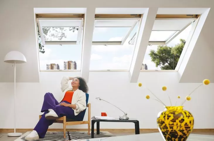 Choose a FAKRO GREENVIEW roof window to match your interior!