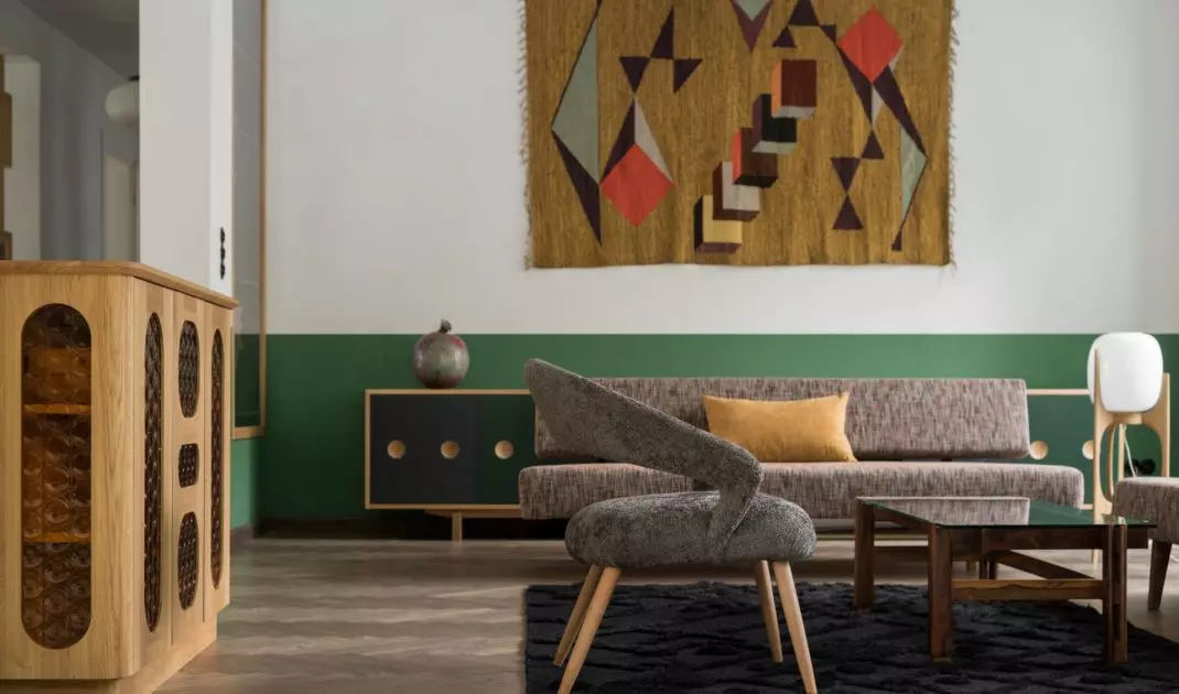 Bauhaus style interior