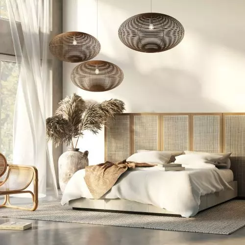 Lamps in good light - selection of luminaires, and high glazing
