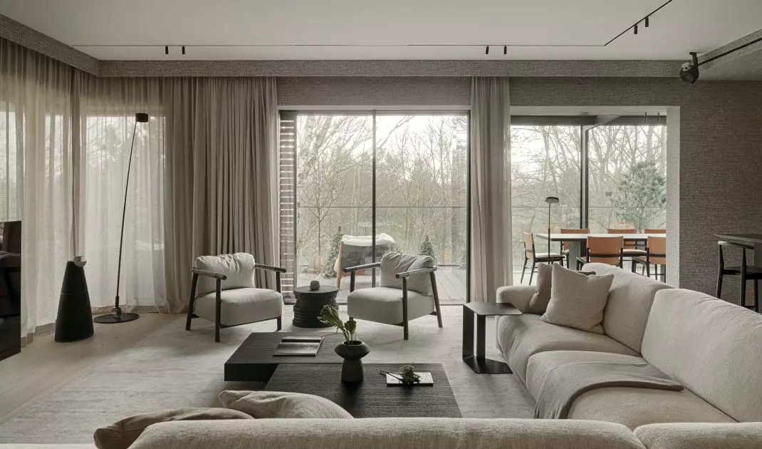 Apartment designed by Hanka Bajer and Pawel Sokol of the Bajer Sokol Team studio.