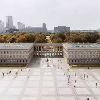 Koncepcja odbudowy Pałacu Saskiego i Pałacu Brühla w Warszawie