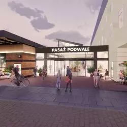 Koncepcja Pasażu Podwale (dawne City Forum)