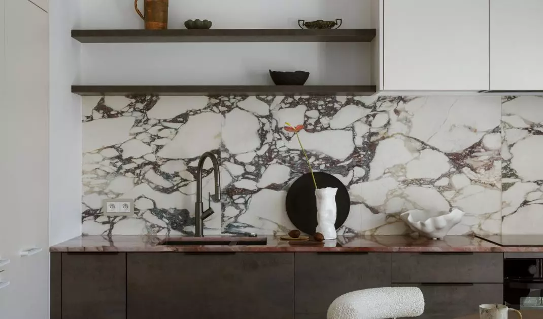 Kitchen designed by Katarzyna Szostakowska